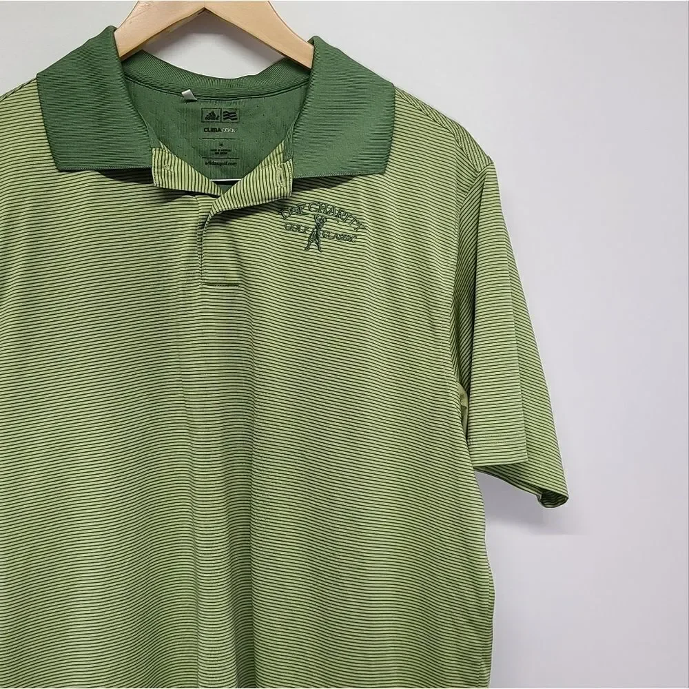 Adidas Climacool D&E Charity Green‎ Golf Classic Size Medium
